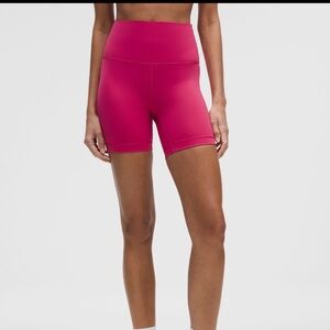 Lululemon Wunder Train High-Rise Short 6"